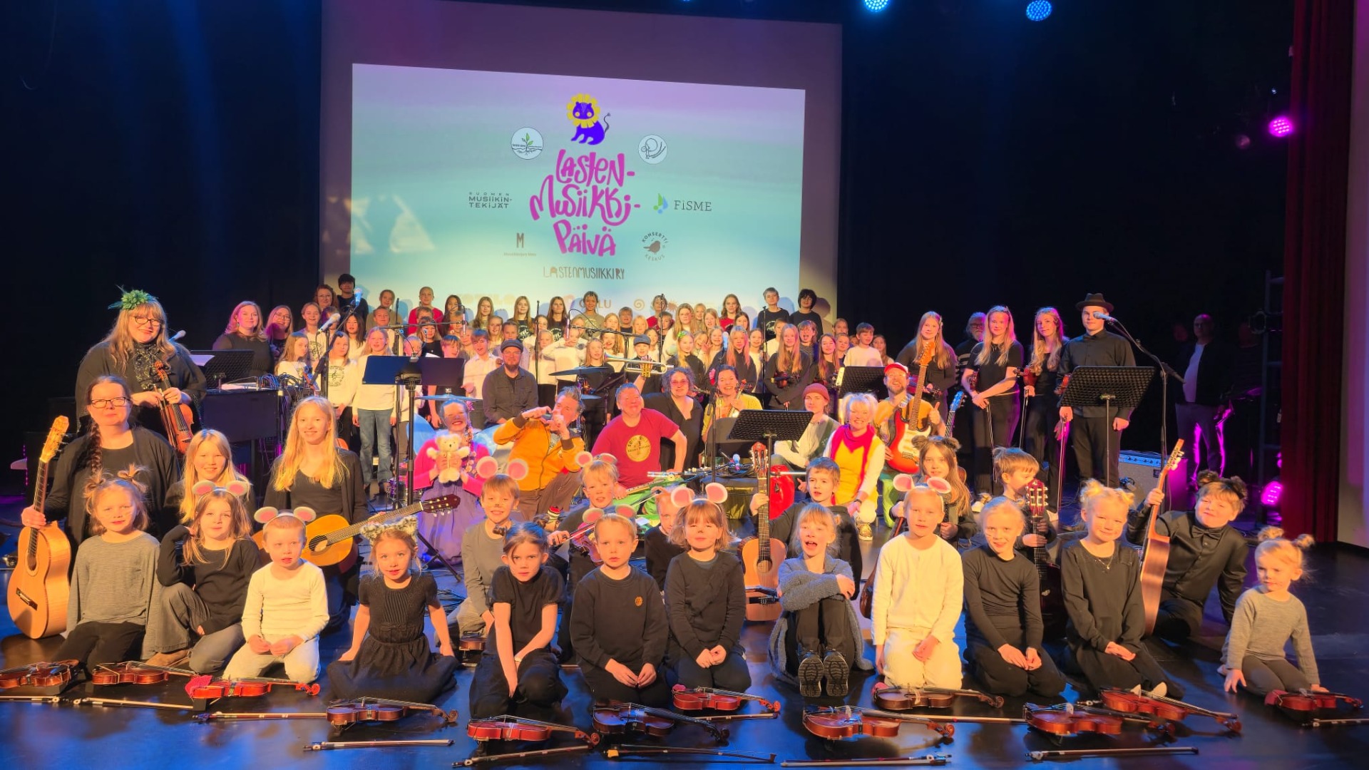 Lastenmusiikkipäivän juhlakonsertti 20.11.2025, Kuva: Hiski Pajuniemi
